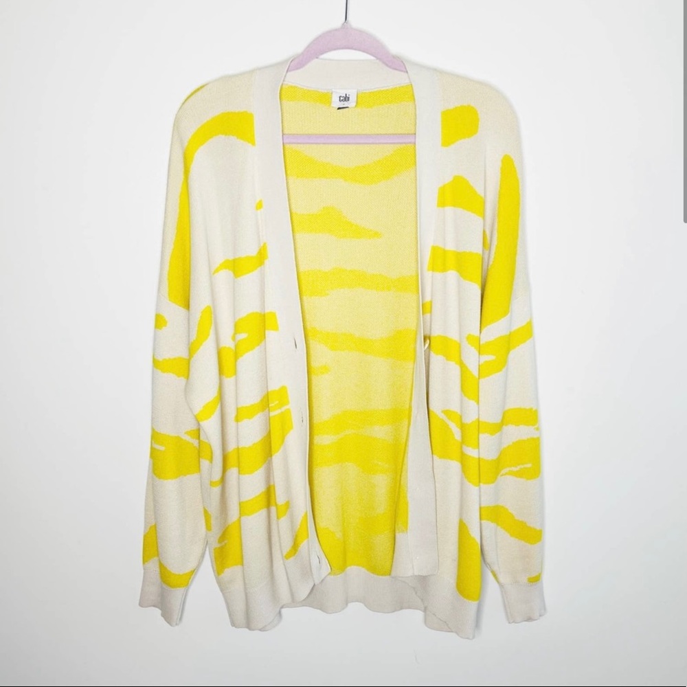 CAbi small roar cardigan sweater